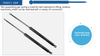 Gas Struts Lifting Cylinder Hydraulic Gas Spring for Toolbox Sofa Chair