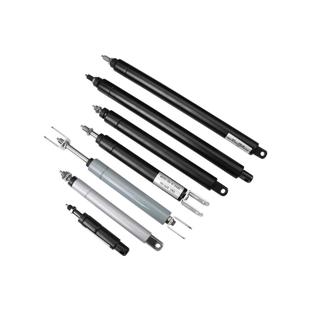 Lockable gas spring applications and position control